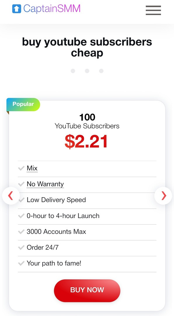 buy youtube subscribers cheap