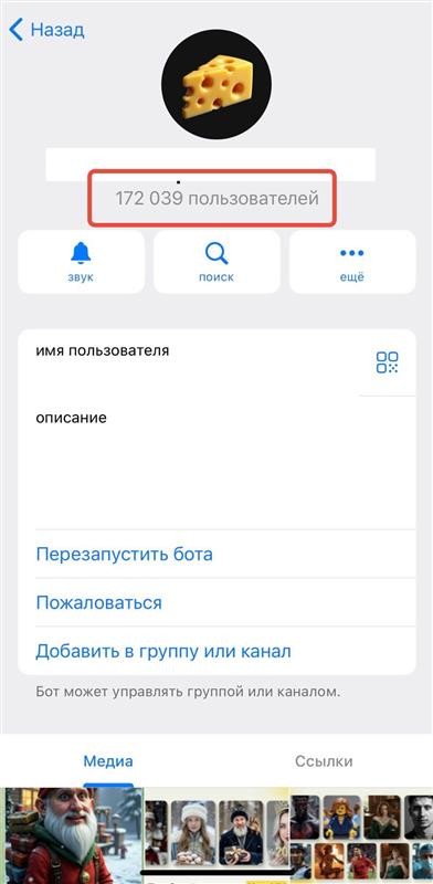 купить рефералов в телеграм в бота