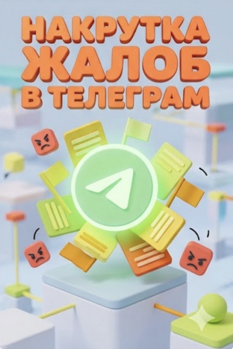 накрутка жалоб тг на канал